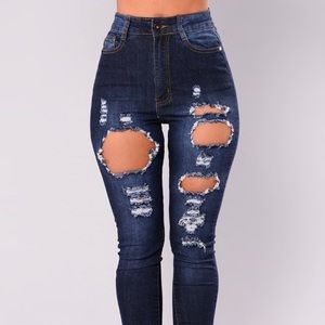 ✨NEW✨High Waisted Fashion Nova Jeans